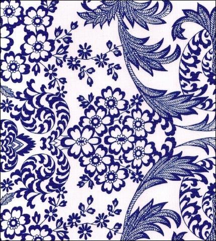 Creative Uses for Blue and Navy Oilcloth in Home Decor