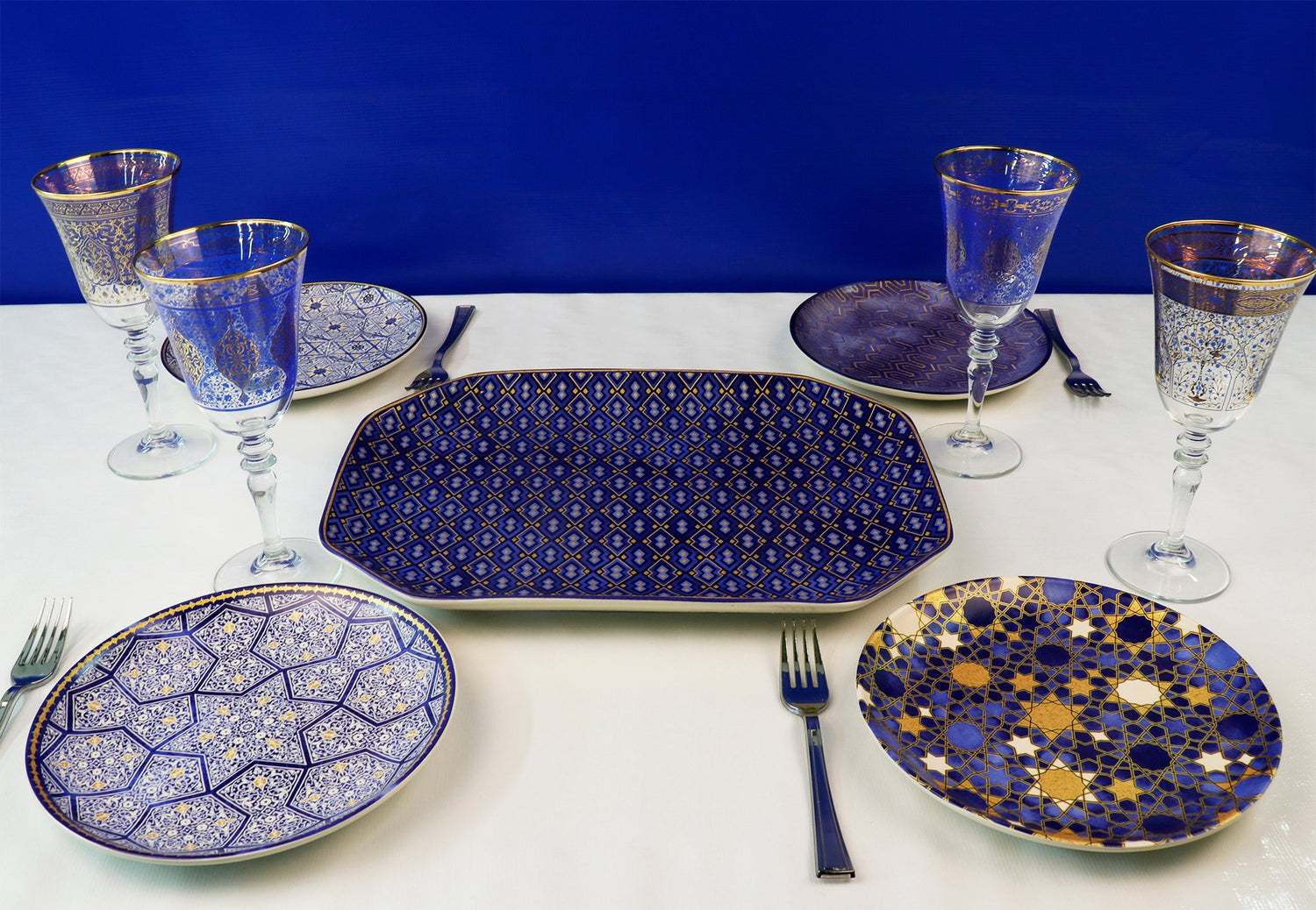 Sleek, Chic, & Simple Oilcloth for Hanukkah!