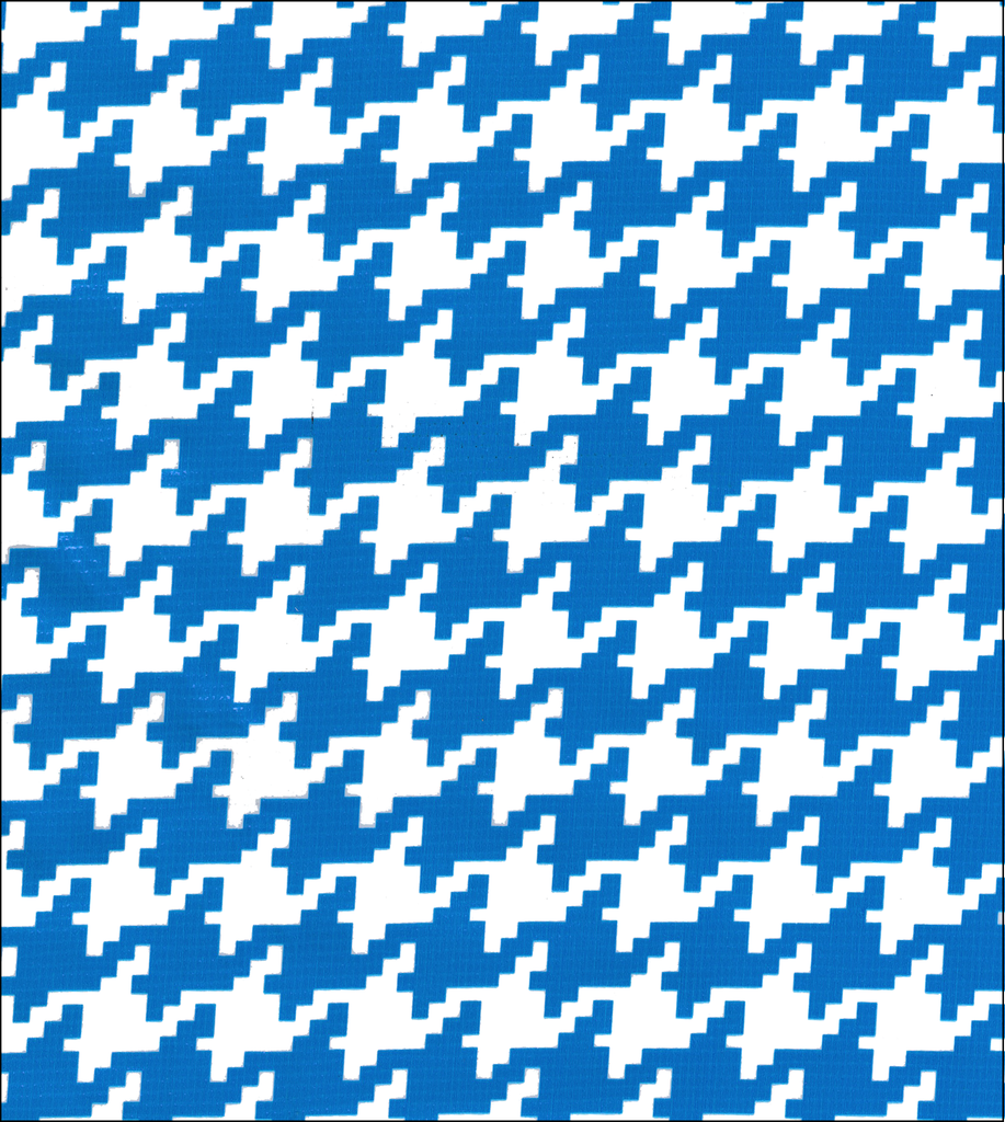 Houndstooth in Blue!