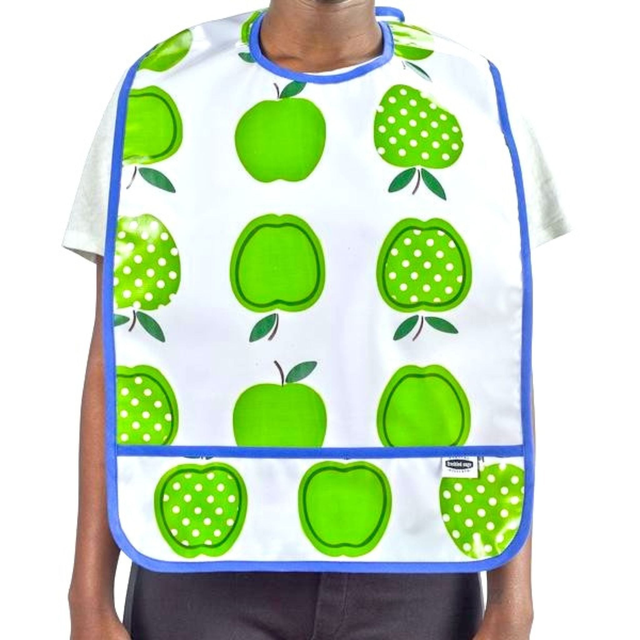 Freckled Sage Oilcloth Adult Bib Clothing Protectors