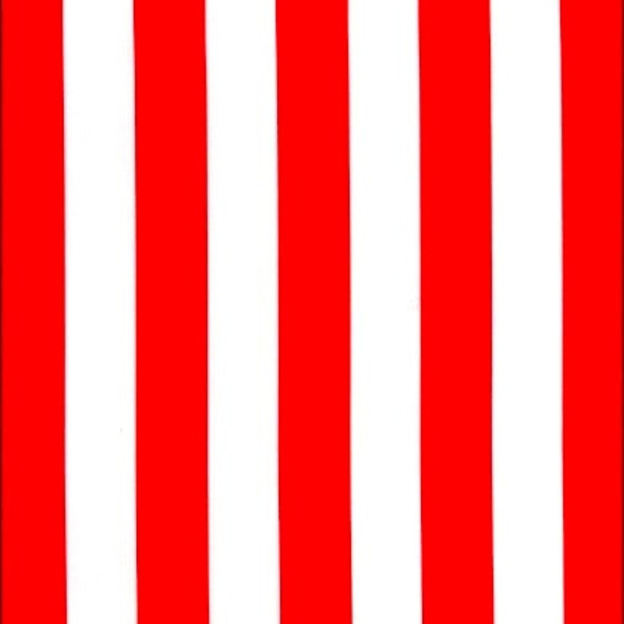 stripe red oilcloth swatch