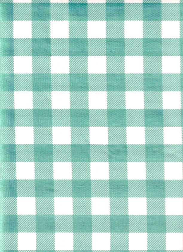 metallic green oilcloth fabric swatch