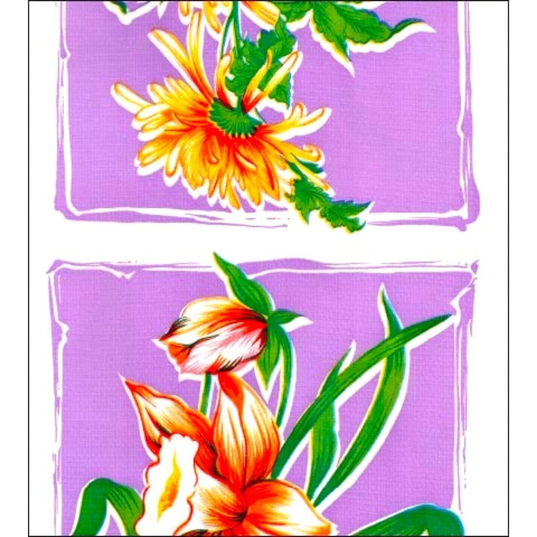 oilcloth by the yard sentimental lavender oilcloth swatch
