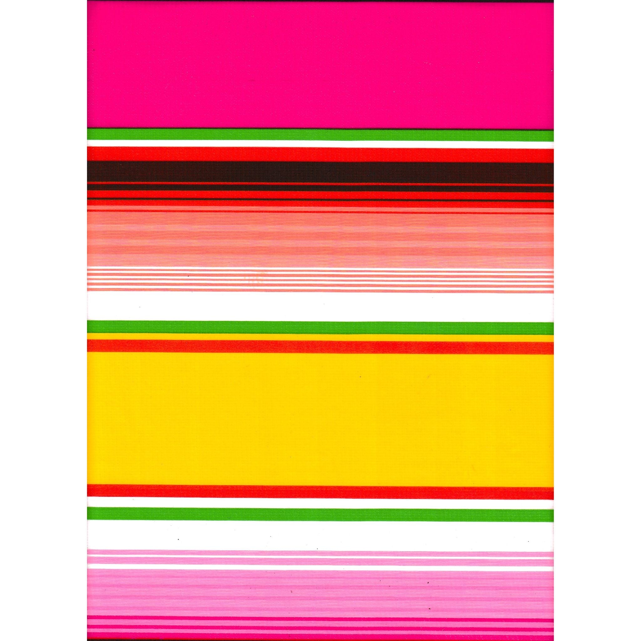 oilcloth by the yard serape pink oilcloth swatch