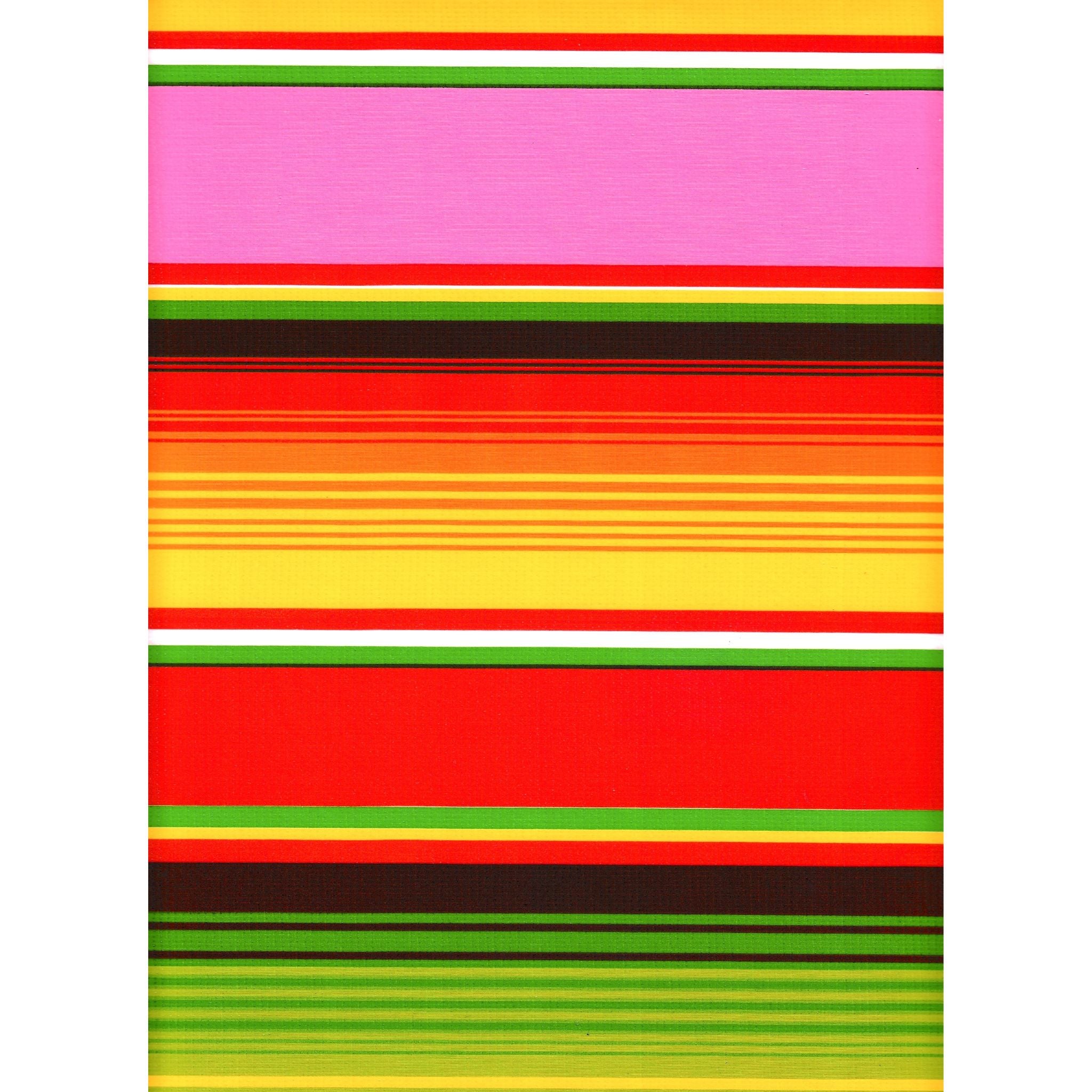 oilcloth by the yard serape pink oilcloth swatch