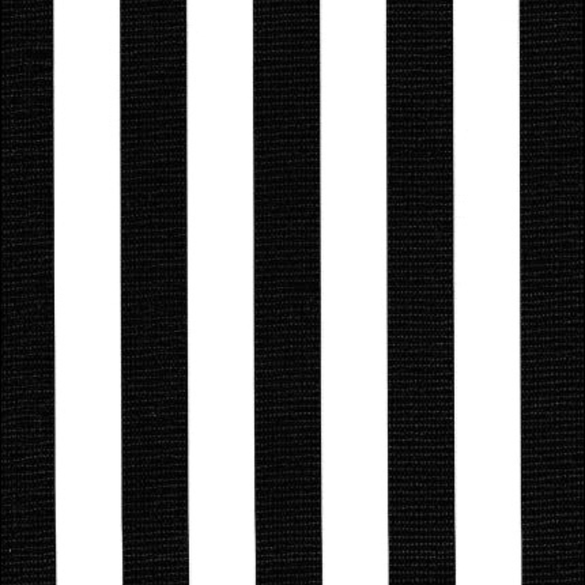 stripe black oilcloth swatch