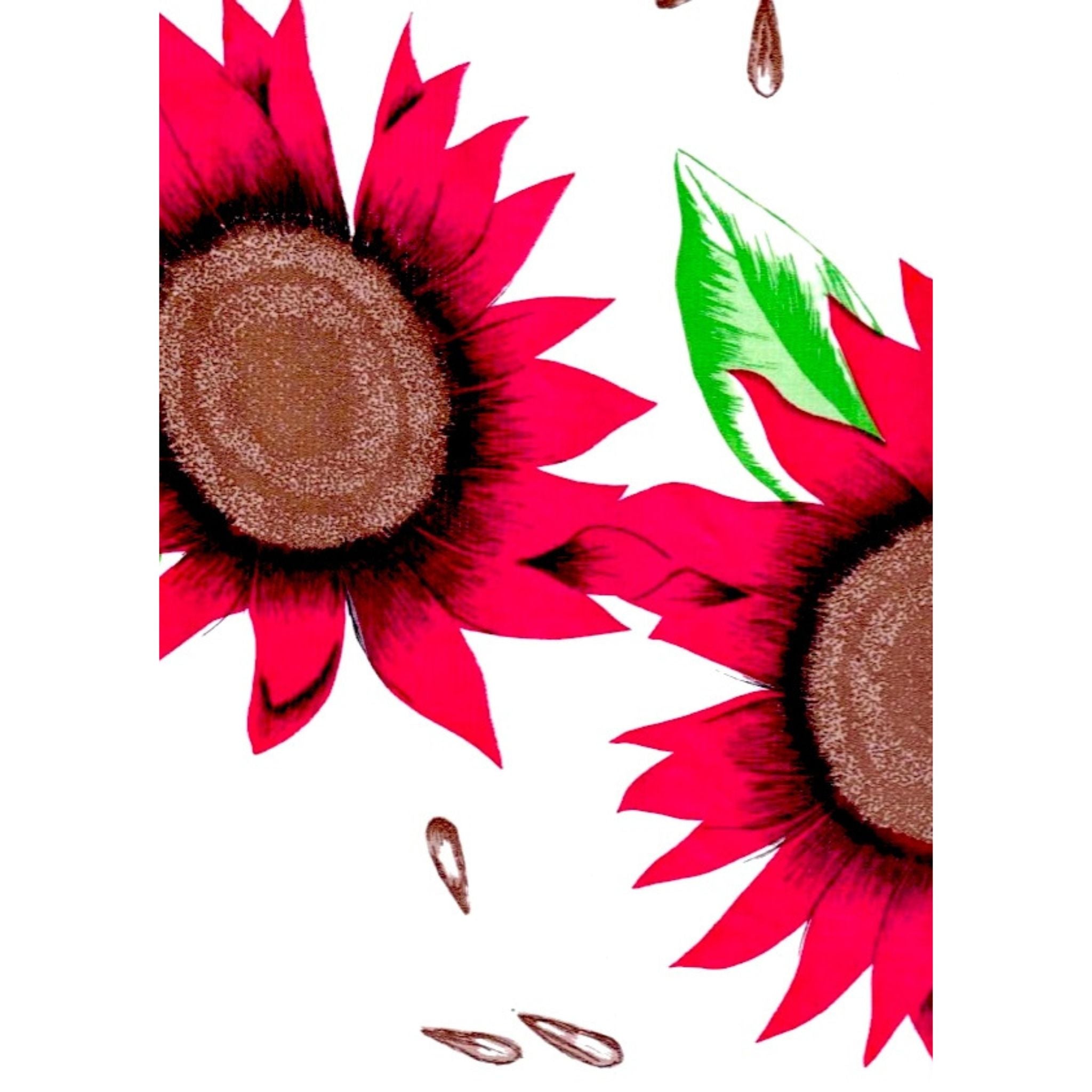 oilcloth by the yard sunflower hot pink oilcloth swatch