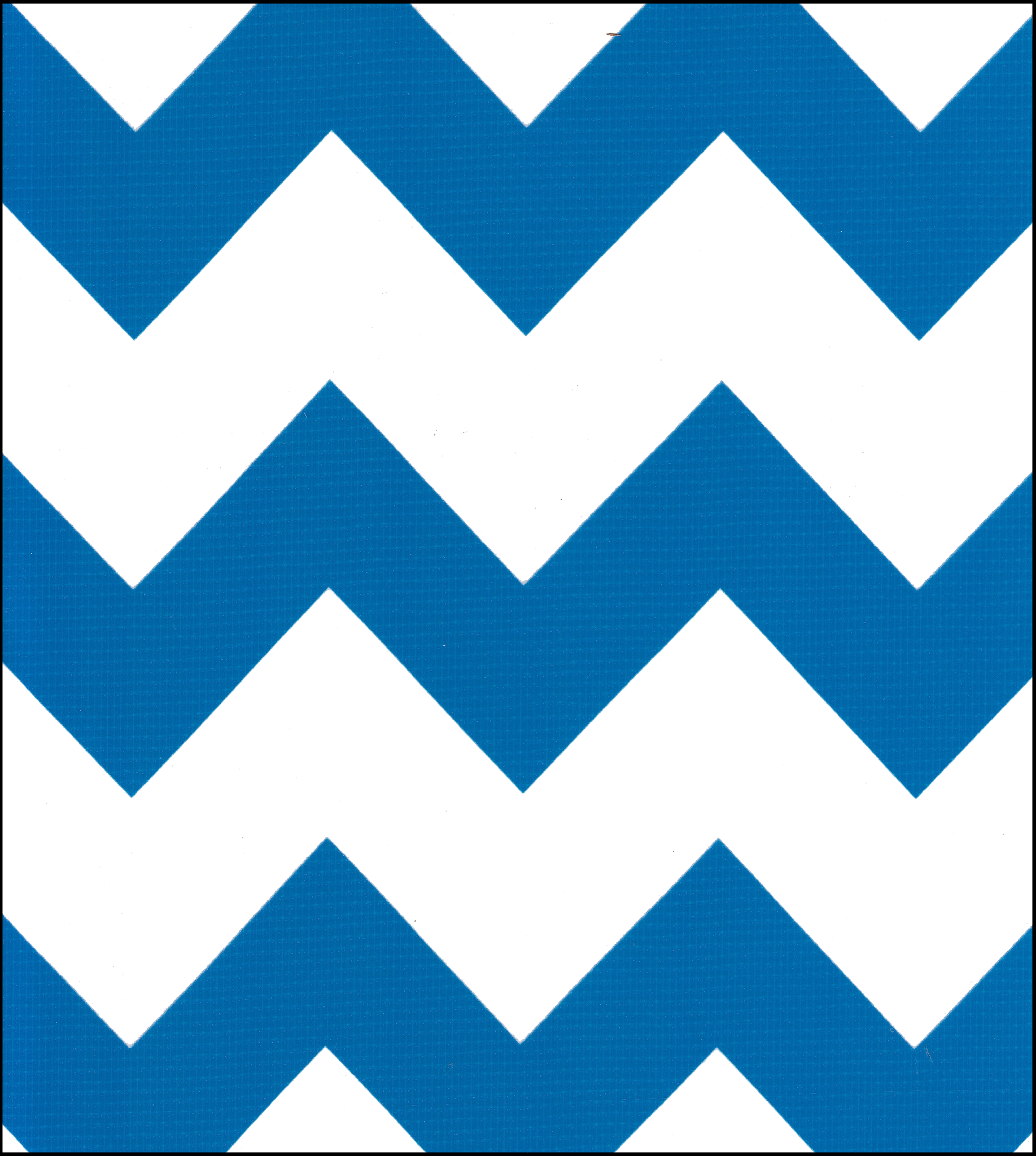oilcloth by the yard chevron blue swatch