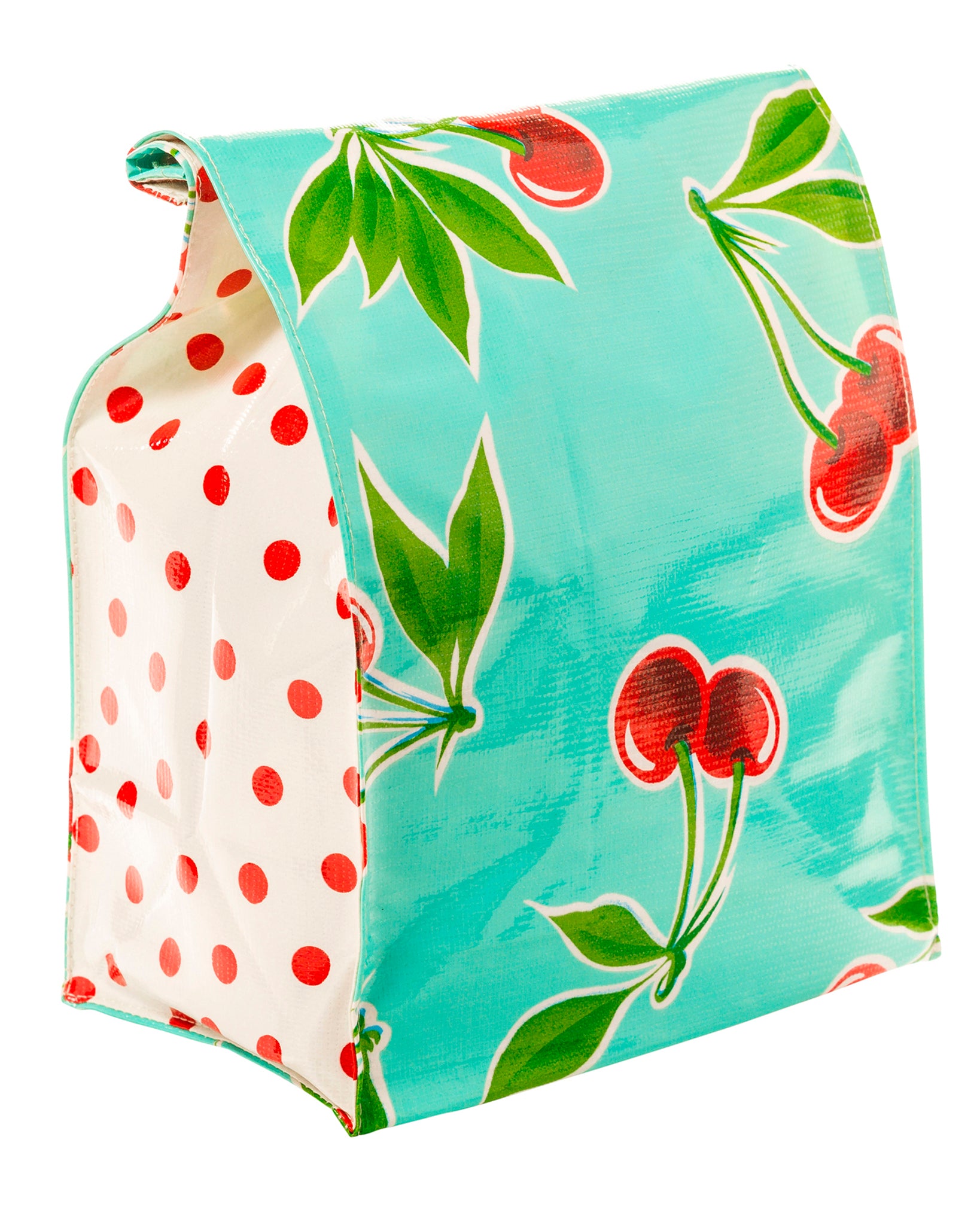 Freckled Sage Lunch Bag Cherry Aqua