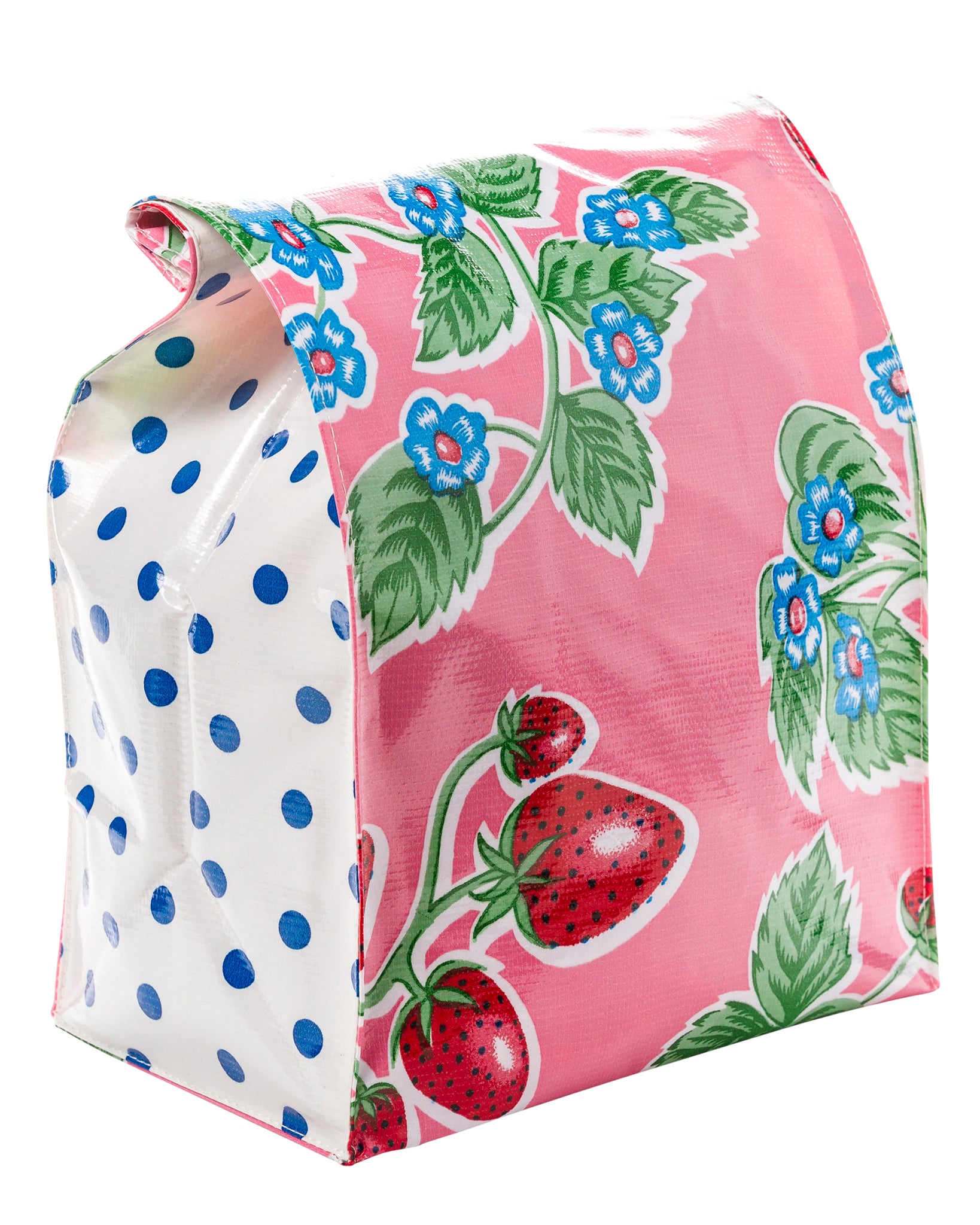 Freckled Sage Lunch Bag Strawberry Pink