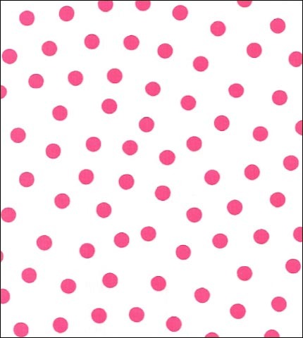 oilcloth by the yard dot pink swatch