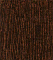 Faux Bois wood Walnut oilcloth fabric swatch