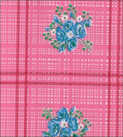  Bouquet Pink oilcloth swatch