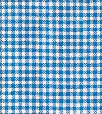 oilcloth by the yard gingham blue swatch