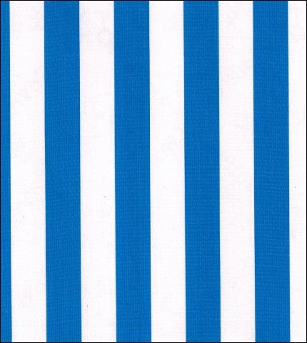 Blue and white Stripe oilcloth