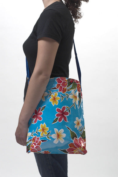 freckled sage hawaii light blue crossover bag