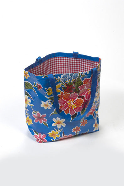 FreckledSage Market Bag in Blue Hawaii