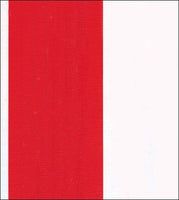 Fat Stripe Red oilcloth fabric