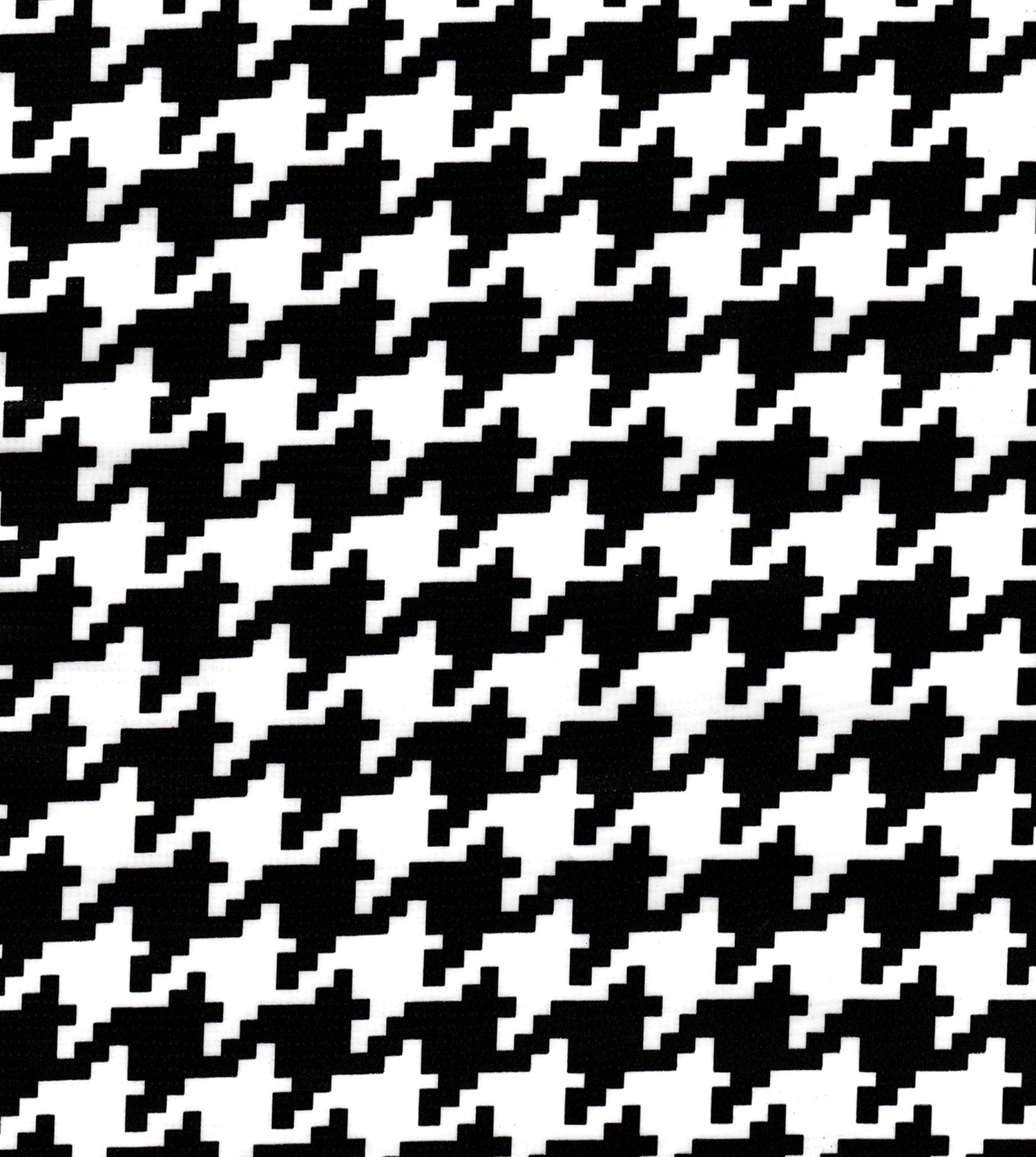 New Print: Houndstooth in Black!
