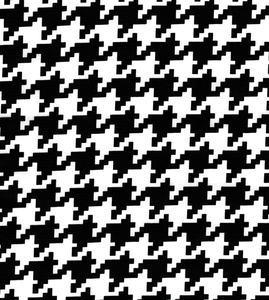 New Houndstooth in Black!
