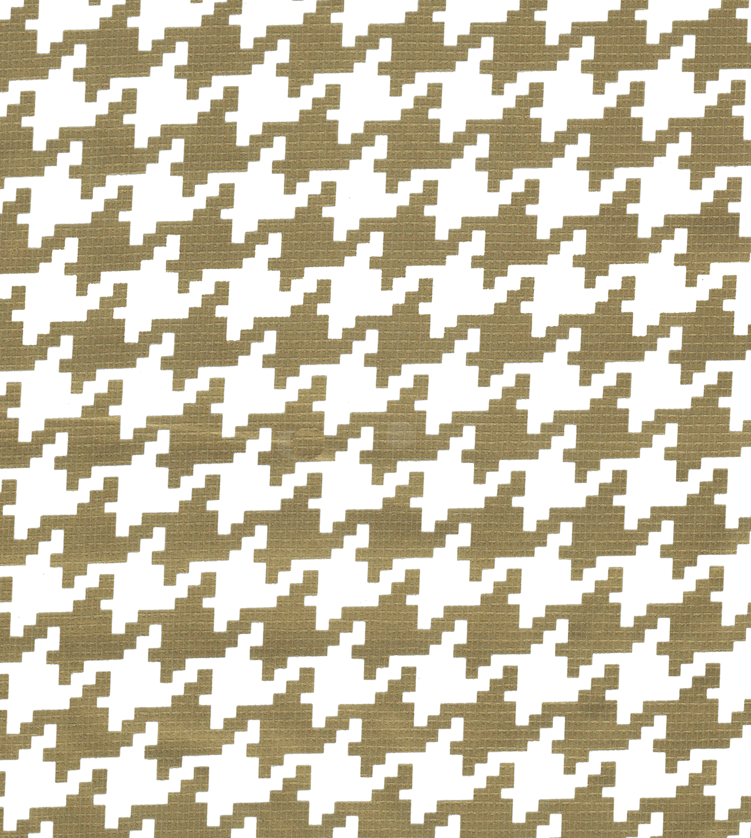 New Print: Houndstooth in Gold!