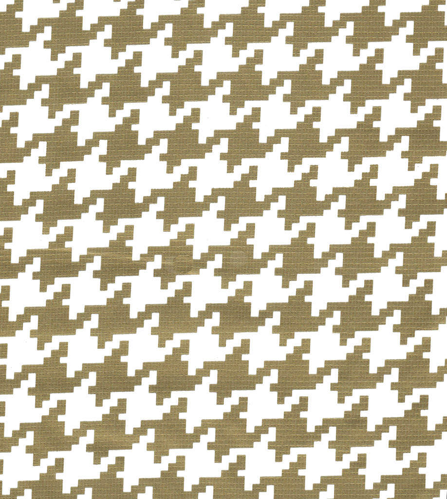 Houndstooth in Gold!