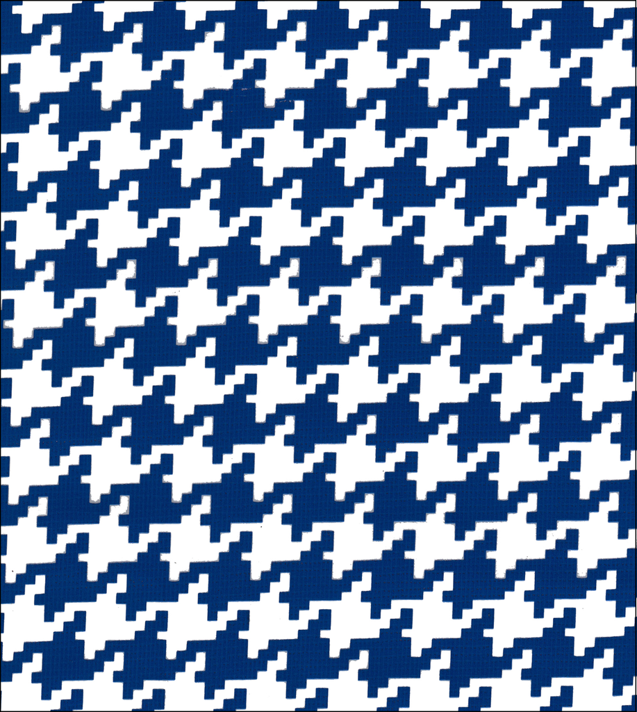 Houndstooth in Navy!