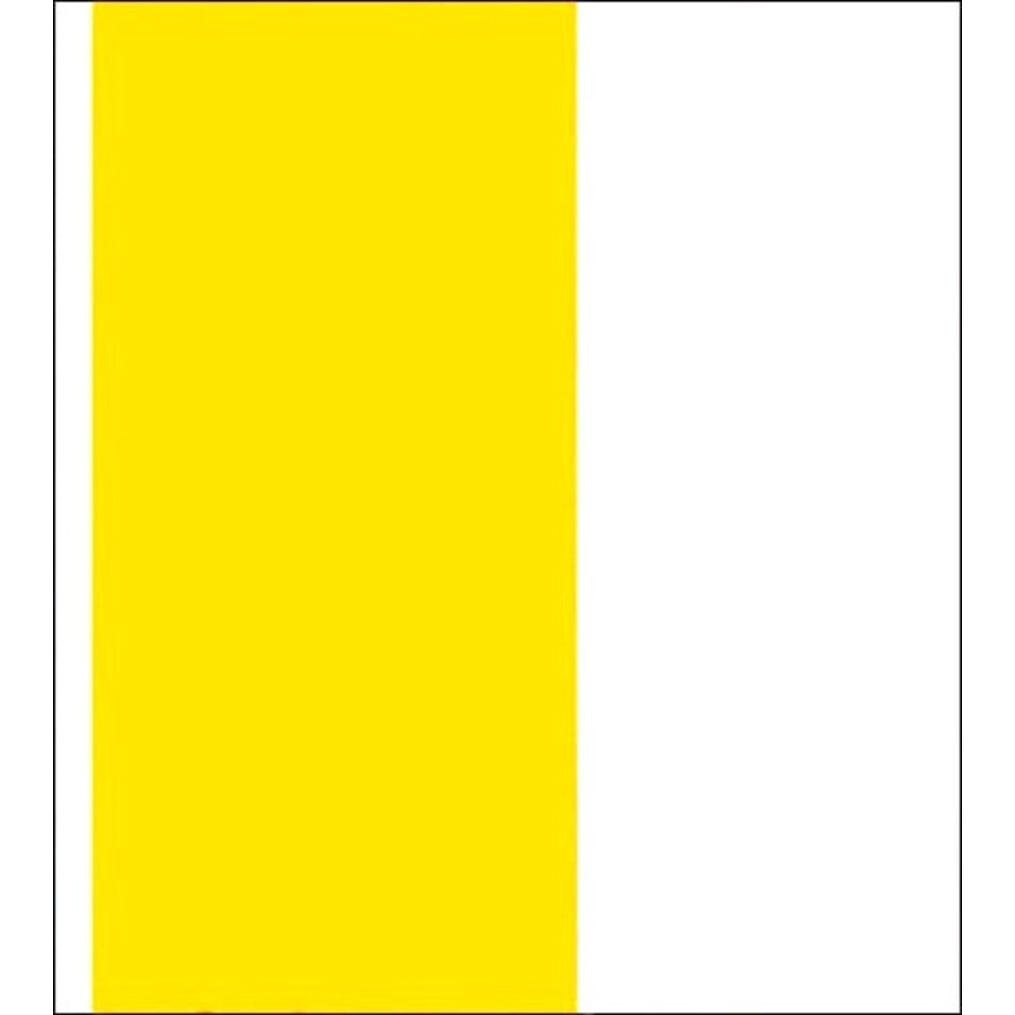 fat stripe yellow oilcloth swatch