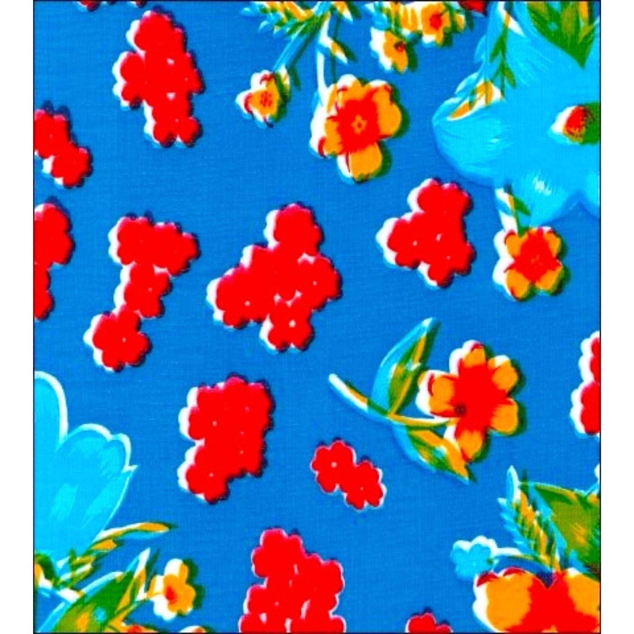 oilcloth by the yard istanbul blue oilcloth swatch