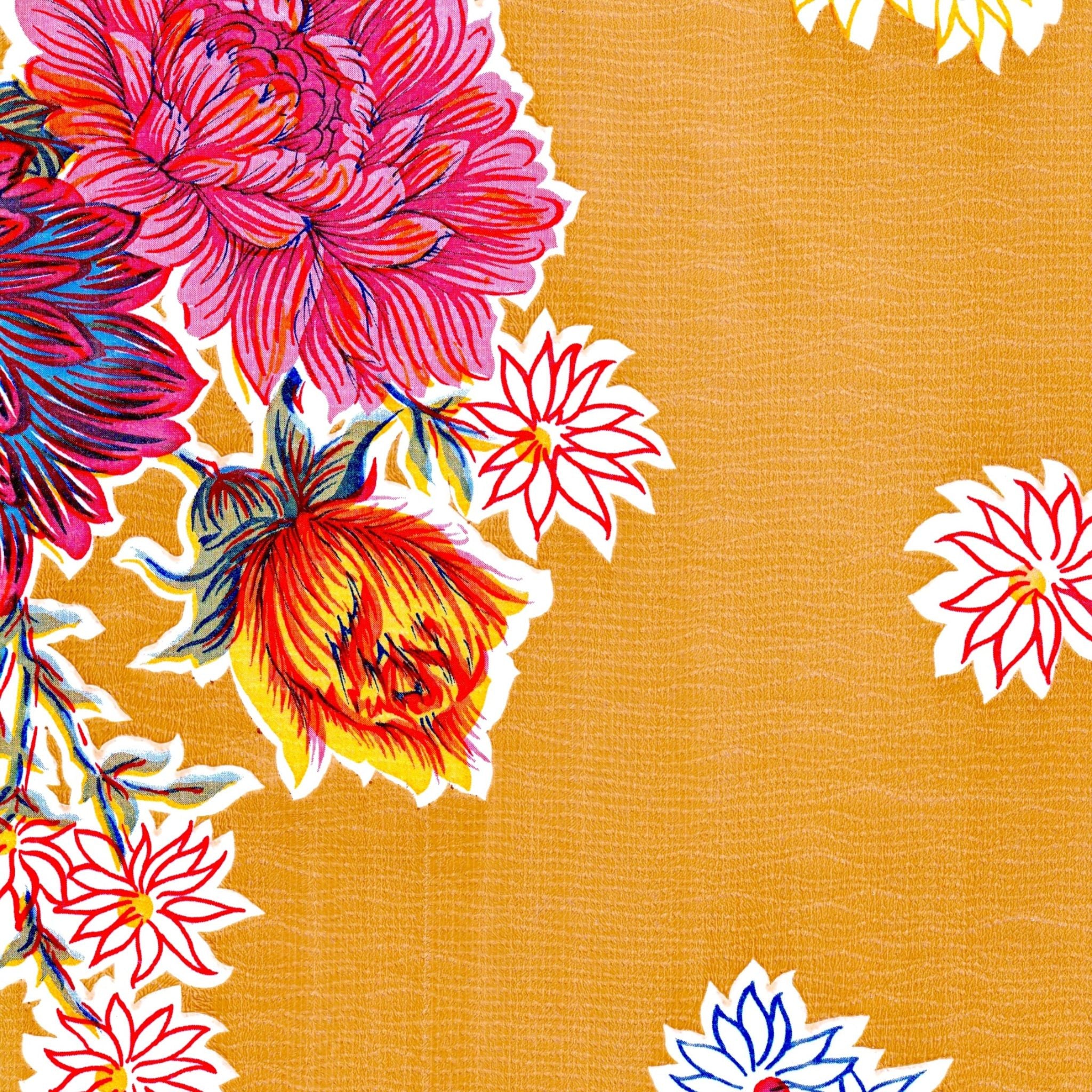 oilcloth by the yard mum tan oilcloth swatch