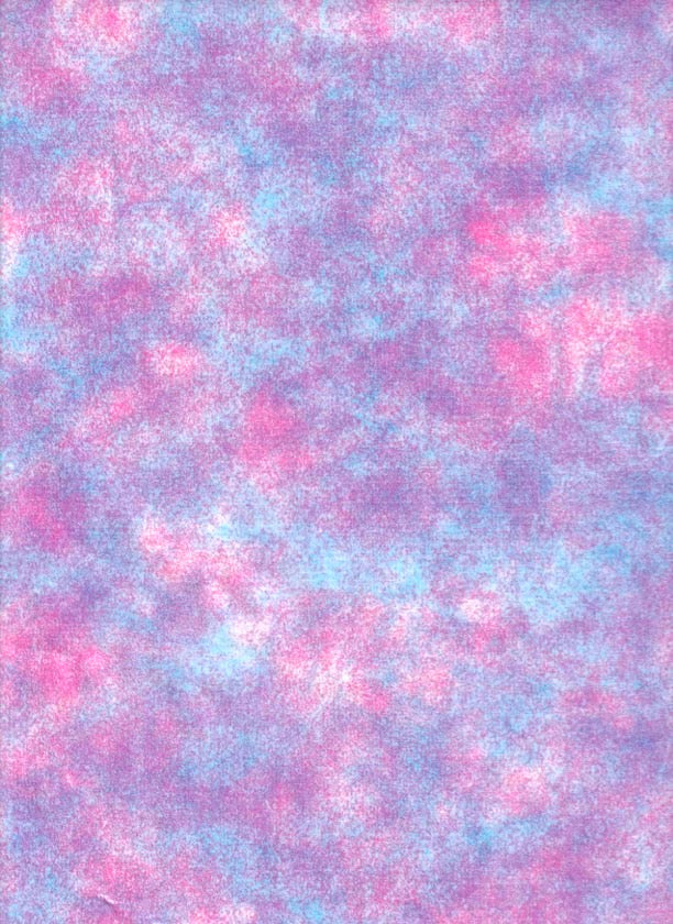 Sponge Paint Pink Oilcloth Fabric