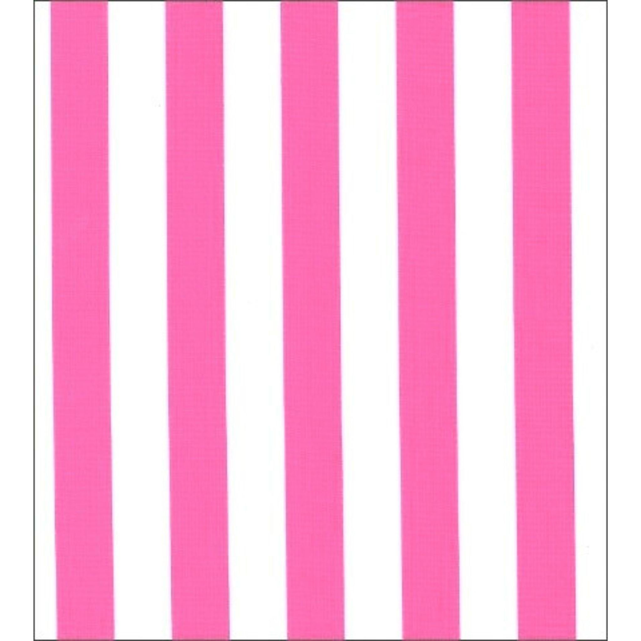stripe pink oilcloth swatch