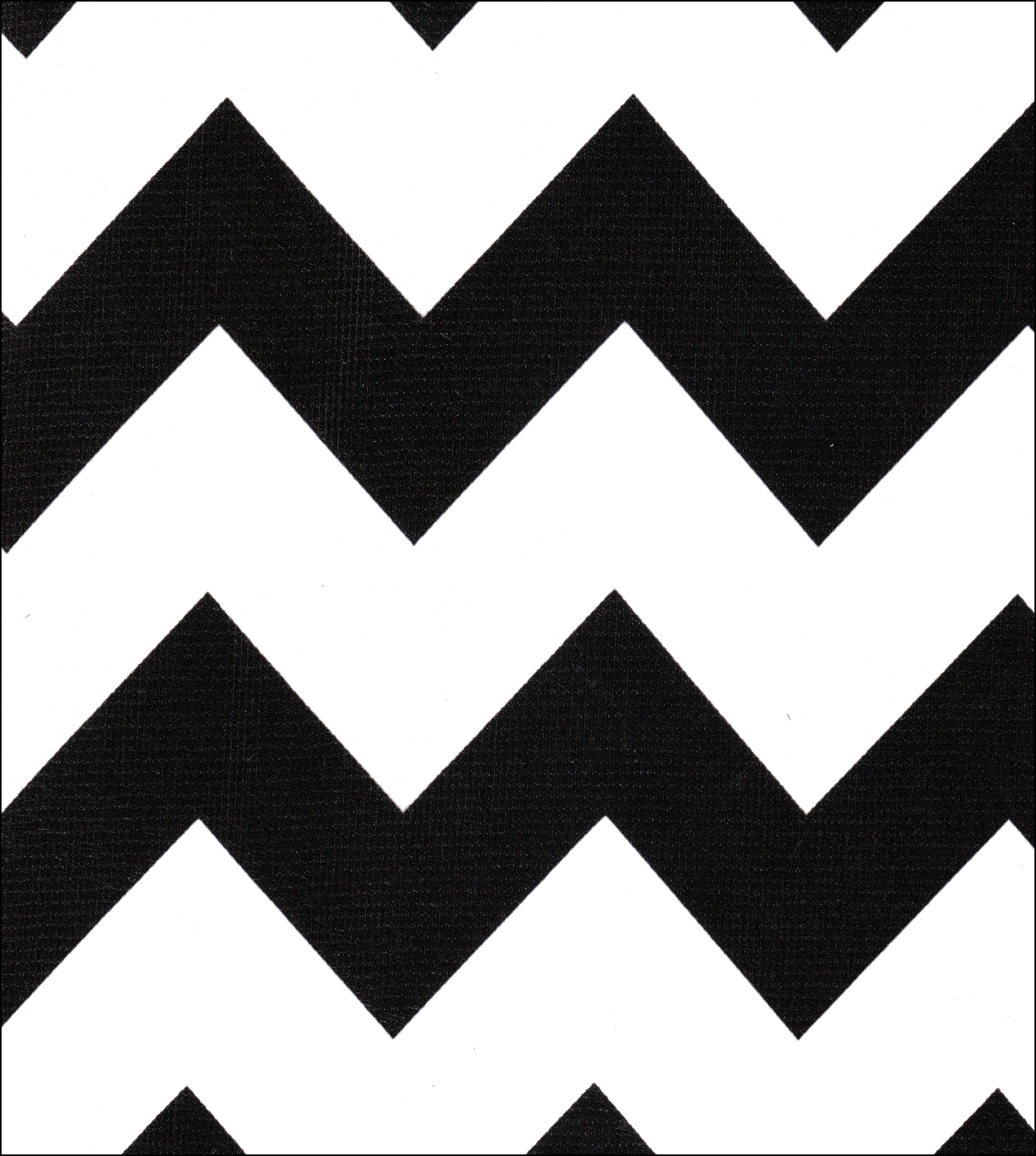 oilcloth by the yard chevron black swatch