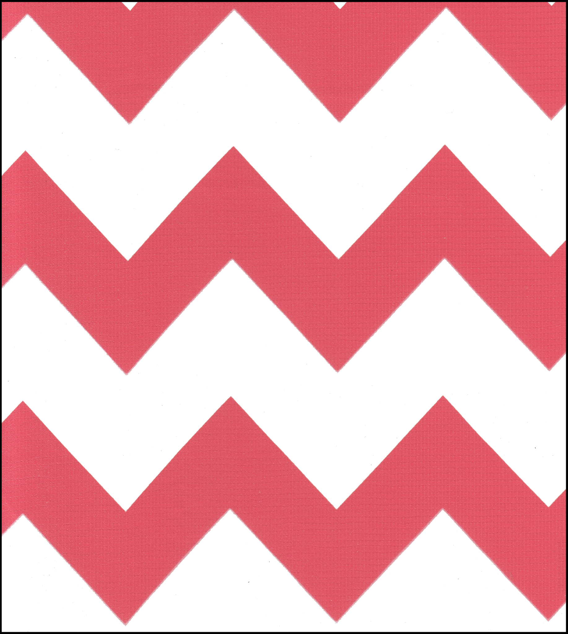Oilcloth by the yard chevron coral swatch