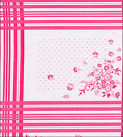 Cornflower Pink oilcloth swatch