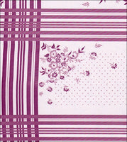 Cornflower Purple oilcloth swatch