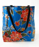 Freckled Sage Market Bag in Blue Hawaii
