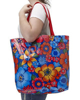 Freckled Sage Market Bag in Betty's Bunch Navy