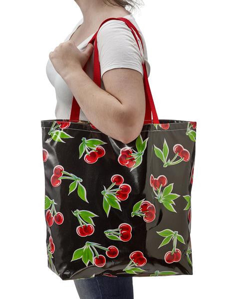 Freckled Sage Cherry Black market bag