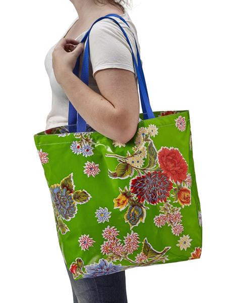 Freckled Sage Market Bag in Mum Green