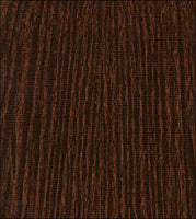 Faux Bois wood Walnut oilcloth fabric swatch