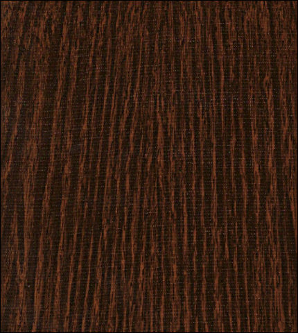 Faux Bois wood Walnut oilcloth fabric swatch