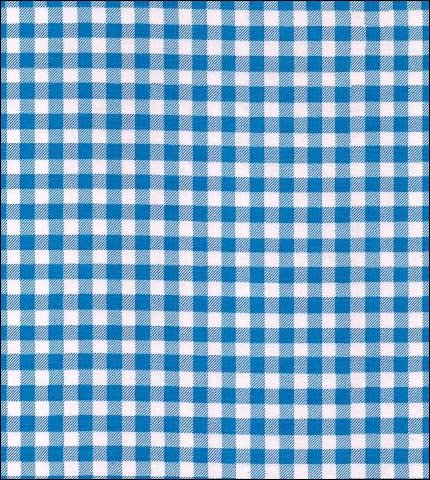 oilcloth by the yard gingham blue swatch