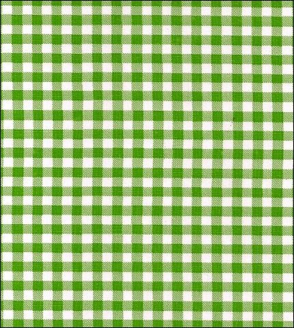 Gingham Check Yarn-Dyed Silk Shantung - Pear Green/Light Ivory