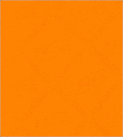 Oilcloth fabric swatch: Solid Orange