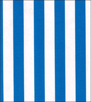 Blue and white Stripe oilcloth