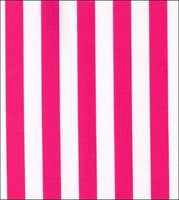 Pink Stripe oilcloth
