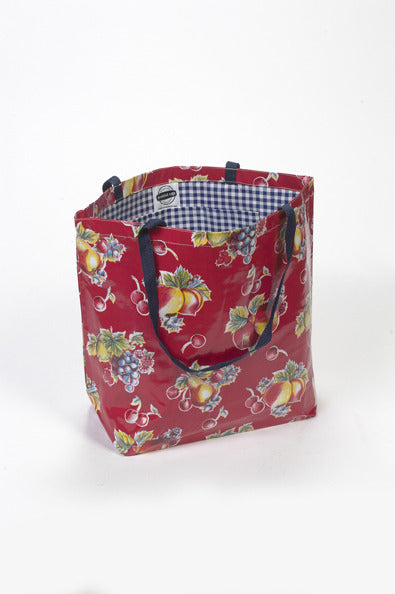 Freckled Sage retro red market Bag 