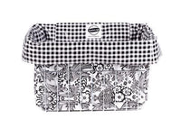 Freckled Sage Oilcloth Bike Bag Toile black 