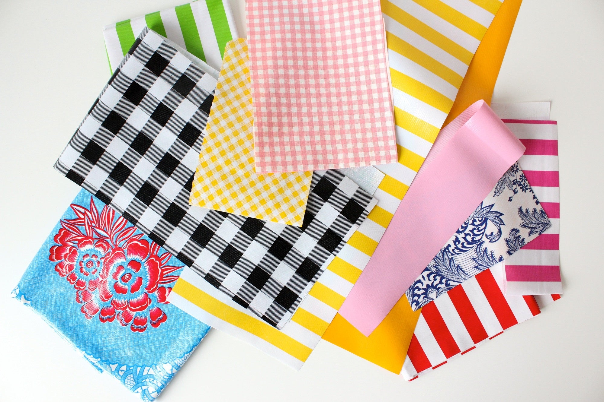oilcloth by the yard grab bag